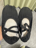 艾舞戈黑色舞蹈鞋男童形體練功專(zhuān)用軟底鞋兒童芭蕾舞鞋貓爪跳舞鞋 39 曬單實(shí)拍圖