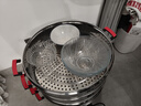 超大號電蒸籠商用插電蒸鍋保溫不銹鋼自斷電蒸汽鍋三層蒸饅頭52CM 第三代（火力+定時+水干斷電） 直徑52CM【3層蒸籠+1底鍋】（適合25人以上） 曬單實拍圖