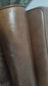 各各沃法式復古真皮沙發(fā)中古沙發(fā)美式頭層牛皮客廳直排沙發(fā)油蠟皮 【中古棕|全真皮】 三人位 曬單實(shí)拍圖