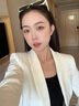 羅蒙（ROMON）白色西裝套裝女春秋季2025新款兩件套時(shí)尚氣質(zhì)職業(yè)感休閑修身西服 西裝+褲子(白色) M 曬單實(shí)拍圖