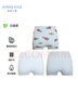 Aimer kids愛(ài)慕兒童男孩立襠莫代爾中腰平角內(nèi)褲3條裝AK223B675賽車條紋150 曬單實(shí)拍圖
