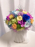 JoyFlower永生花玫瑰花瓶家居擺件干花花束餐廳客廳裝飾高級感玄關(guān)桌面布置 莫奈花園·永生花玫瑰 曬單實拍圖