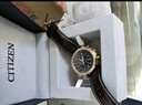 西鐵城（CITIZEN）光動(dòng)能多局電波萬(wàn)年歷皮帶休閑商務(wù)男表CB0164-17E 曬單實(shí)拍圖