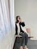 浪莎（LangSha）品牌純棉加厚過膝襪秋冬加長高筒襪防滑襪子女毛圈加絨長筒護(hù)腿 黑色+黑色 2雙 均碼 男女通用【80-140斤】 曬單實(shí)拍圖
