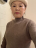 莫代爾加厚修身保暖內搭半高領(lǐng)毛衣打底衫女新款秋冬 駝色 A8 S 建議85-99斤 曬單實(shí)拍圖