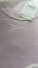 三槍A類抑菌軟棉女童學(xué)生小高領(lǐng)打底保暖內(nèi)衣套裝 29426D0 淺紫 160 曬單實拍圖