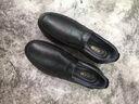 老人頭2025秋冬新款舒適真皮軟底男士休閑鞋輕便百搭中老年軟皮高檔皮鞋 黑色 96736 40 曬單實(shí)拍圖