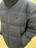 李寧防潑水短羽絨服男秋冬季防風(fēng)透濕寬松百搭撞色80%鴨絨立領(lǐng)外套 黑色-6 L 曬單實(shí)拍圖