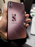 吟悅 適用蘋果x/xs/max手機(jī)殼 iPhone全包防摔網(wǎng)紅高級感玻璃殼卡通背影兔女款 【梅子色】背影兔-贈保護(hù)膜 蘋果XSMAX 曬單實(shí)拍圖