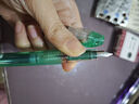 白金（PLATINUM）鋼筆鋼筆 PSQ-300C#41-F 綠色 學(xué)生練字書寫 進(jìn)口墨水筆透明筆桿0.3mm 曬單實(shí)拍圖