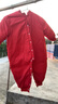 babylove嬰兒連體衣冬季夾棉加厚外出服寶寶哈衣喜慶外出拜年衣服平安喜樂(lè ) 平安喜樂(lè ) 80cm 曬單實(shí)拍圖
