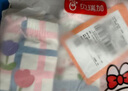 貝瑞加（Babyprints）兒童內(nèi)褲中大童平角短褲女孩四角底褲棉質(zhì)褲衩3條裝 白兔款140 曬單實(shí)拍圖