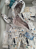 迷你巴拉【鵝絨】三防羽絨服連體衣男女童蛋型防風(fēng)帽爬服新款 白黑色調00319 -三防加厚白鵝絨 73 cm -充絨量62.2g 曬單實(shí)拍圖
