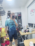 捷酷（jakroo）Toronto夏季短袖騎行服男女車(chē)隊同款進(jìn)口面料競技版連體服套裝 男款-PROJECT連體服藍色 L 曬單實(shí)拍圖