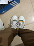 阿迪達斯 （adidas）男鞋 25秋新款三葉草DROP STEP LOW 2.0輕便透氣休閑舒適低幫板鞋 清新粉藍/主推款 【曬圖返10】 40.5 碼/內長250mm 曬單實拍圖