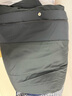 太平鳥女裝羽絨服黑天鵝冬連帽長款面包外套潮休閑質(zhì)感 黑色 S 曬單實(shí)拍圖