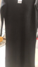 衣百壹（yIBAIyI）孕婦裝秋冬季長(cháng)款孕婦毛衣裙百搭打底顯瘦針織打底連衣裙秋冬款 黑色 2XL 曬單實(shí)拍圖