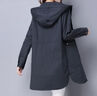 楚馨棉服女中長(cháng)款2025冬季新款女裝寬松棉衣女小棉襖冬天襖子外套女 .灰色 L 【適合113-123斤】 曬單實(shí)拍圖