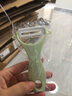 派萊斯（PLYS）陶瓷水果刀家用便攜折疊輔食刀隨身迷你鋒利小刀瓜果刀廚房削皮刀 綠色陶瓷削皮刀 曬單實(shí)拍圖