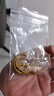 通幽閣手工編織吊墜掛繩玉石掛墜翡翠玉佩掛件項鏈繩子毛衣鏈掛脖替換繩 晴空吊墜繩-復古金色-含吞金獸 曬單實(shí)拍圖
