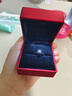 星眸珠寶18k金鉆戒女鉆石戒指六爪扭臂求結(jié)婚禮物車花顯鉆婚戒送情人老婆 18分主鉆D-E色SI天然鉆 曬單實(shí)拍圖