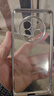 飛利浦（PHILIPS） 適用于華為mate50Pro手機殼電鍍透明軟殼tpu超薄男女簡(jiǎn)約個(gè)性防摔 mate50Pro【流光紫】升級防摔-透明款 曬單實(shí)拍圖