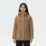KOLON SPORT/可隆防水棉服 女子戶外運動防水防風保暖工裝連帽可調節(jié)棉服 LKPJ4WTT10-CA 駝色 S (160/84A) 曬單實拍圖