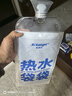 愛康尼熱水袋注水暖水袋暖肚子暖腳暖被窩防爆加厚高顏值保暖 2L透明款 曬單實拍圖