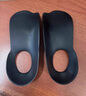 日本矯正xo型腿型鞋墊扁平足足弓訓練器內八小腿外翻糾正直腿神器 黑色矯正墊 OPP袋裝 L碼（40-47） 曬單實(shí)拍圖