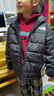 THE NORTH FACE北面童裝兩面穿夾棉外套男童保暖|82XY JK3/黑色 150 150cm L（150/72） 曬單實(shí)拍圖