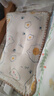 棉加加（Cotton++）新生兒枕頭純棉紗布嬰兒寶寶定型枕扁頭初生頭型糾正0-6個(gè)月透氣 蛋黃 【a類(lèi)棉紗】6個(gè)月內 曬單實(shí)拍圖