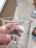 威爾基燒杯玻璃小量杯10ml毫升計量杯食品級嬰兒喝藥沖藥量杯25ml帶刻度 玻璃量杯500ml（500毫升） 曬單實拍圖