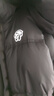 駱駝700高蓬泡泡羽絨服男[熊貓系列]加厚保暖防潑水羽絨服女 A33CR07144Y，幻影黑 ，中性款 L 曬單實拍圖