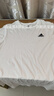 阿迪達(dá)斯（adidas）男裝運(yùn)動(dòng)套裝 2025夏上新款舒適透氣寬松短袖T恤五分褲短褲兩件套 白/基礎(chǔ)款短袖+五分褲 XL【180-185cm/170-180斤】 曬單實(shí)拍圖