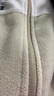Columbia哥倫比亞戶外男子簡約立領(lǐng)時尚外套保暖舒適抓絨衣AE0560 271 燕麥白拼米白色 M(175/96A) 曬單實拍圖