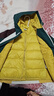 MQD童裝男童羽絨服2023年冬季三合一外套兒童三防羽絨服 墨綠 130cm 曬單實(shí)拍圖