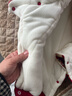 標(biāo)點(diǎn)熊嬰兒過年喜慶拜年服寶寶夾棉連體衣服新生兒童哈衣加厚外出服冬季 玉兔祥云【加帽子】 90cm 90碼 建議身高80-90 曬單實(shí)拍圖