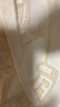 AKSERIESAK男裝春新款輕復古飛虎系列易穿搭立體毛刷繡連帽衛衣男2205207 米白 L 曬單實(shí)拍圖