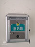 金隆興 鋁合金意見(jiàn)箱帶鎖家用掛壁員工投訴箱家長(cháng)建議箱防水家用別墅信報箱總經(jīng)理信箱 F01灰色+筆和紙 曬單實(shí)拍圖