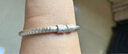 梵際 9999足銀心經(jīng)銀手鐲女足銀復古中國風(fēng)實(shí)心銀鐲子送媽媽長(cháng)輩禮物 9999足銀心經(jīng)手鐲 約32克 曬單實(shí)拍圖