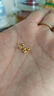 中國黃金（CHINA GOLD）小金珠黃金轉(zhuǎn)運珠男女款足金古法配件七夕情人節(jié)禮物 復(fù)購補貼 【古法金珠】約0.02g-直徑3MM【紀念品】 六顆金珠 無繩 曬單實拍圖