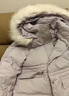森馬（Semir）森馬羽絨服女中長款大毛領(lǐng)24冬新款工裝風(fēng)保暖外套109724113016 曬單實(shí)拍圖