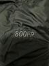 君羽戶外羽絨服男加厚800蓬松度白鵝絨運動保暖連帽鵝絨服F52139 黑色 L （推薦136-150斤） 曬單實拍圖