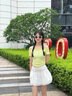 妙奕嘉白色春裝裙子女半身裙短裙百褶裙學(xué)院風(fēng)半裙a字蛋糕蓬蓬裙小個(gè)子 蝴蝶結(jié)綁帶抽褶半身裙【白色】 M 【建議95-105斤】 曬單實(shí)拍圖