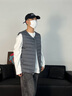 波司登25春疊穿羽絨服男90絨V領(lǐng)防風(fēng)保暖內(nèi)搭馬甲背心B250130001 曬單實拍圖