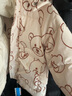 G.DUCKKIDS兒童羽絨服女童中長(zhǎng)款2025冬裝新款韓版小童寶寶加厚保暖外套免洗 米白色 110 建議身高100-110 曬單實(shí)拍圖