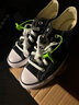 匡威（Converse）all star復(fù)古經(jīng)典帆布鞋情侶學(xué)生男女鞋休閑運(yùn)動低幫休閑鞋101001 101001 經(jīng)典黑 41 曬單實(shí)拍圖