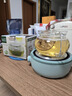 HARIO 茶壺耐熱玻璃丸型不銹鋼過濾網泡茶具 家用辦公功夫泡花草CHJMN 單個茶壺 700ml 曬單實拍圖