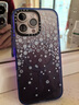 CASETIFY【全新上市】 落雪繽紛 適用于 iPhone16/15 Pro/Max 星鉆手機殼 星鉆藍 iPhone 16 Pro Max 曬單實拍圖
