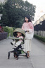 beunty巴比特嬰兒推車0-6歲可躺可坐2025新款嬰兒車雙向減震寶寶手推車溜娃車 【星空綠】雙向舒適頭等艙+餐盤 曬單實(shí)拍圖